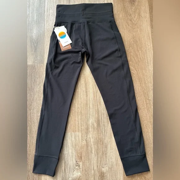 SOLD SOLD Vurori Womens Daily Pocket Leggin Black Sz Small VW490 NWT - Picture 2 of 5